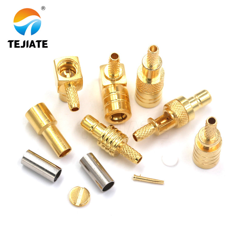 Male Female Header Pin - 1 adet SMB konektörü SMB-K/KW/J/JW-1.5 Bent