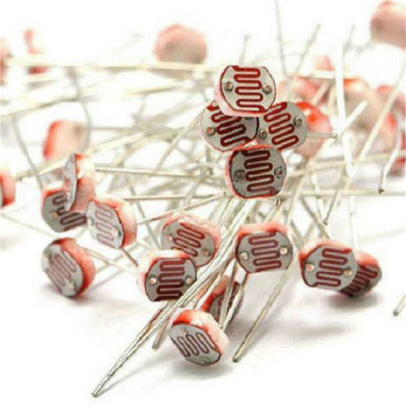 Arduino Diy Electronics - 30 adet 5mm fotodirenç LDR CDS