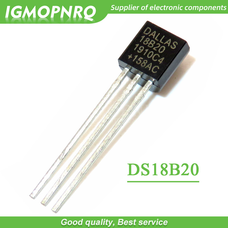 Ds18B20 Temperature Sensor - 100 adet DALLAS DS18B20 18B20 18S20