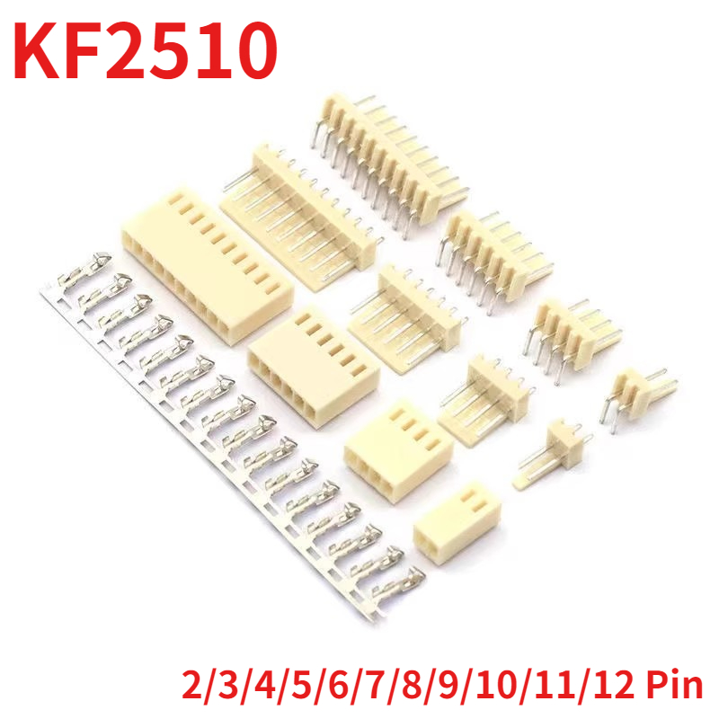 Male Female Header Pin - 50 adet KF2510 2P 3P 4P