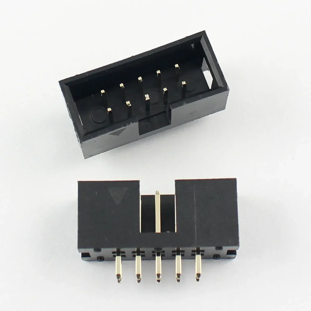 Male Female Header Pin - 100 adet 2.54mm 2x5 Pin 10