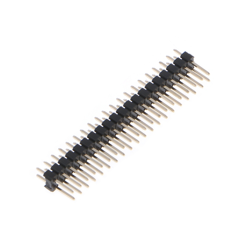 Male Female Header Pin - 2.54mm 2x20 Pin Break-away çift erkek