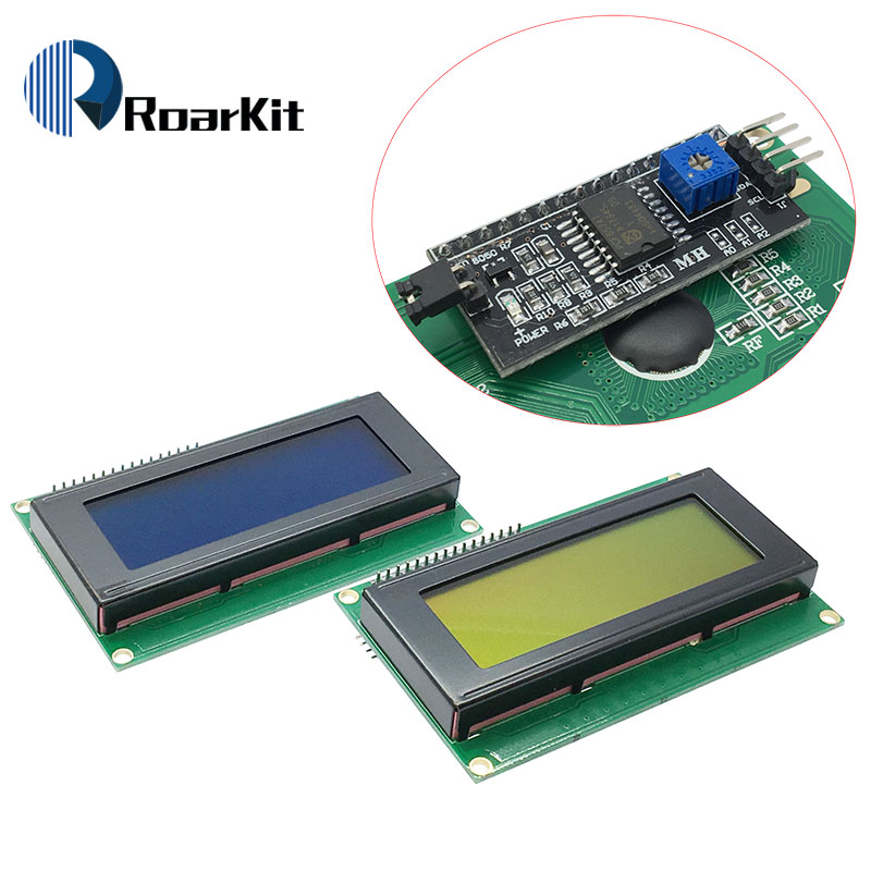 Arduino Diy Electronics - LCD modül mavi/sarı yeşil ekran HD44780