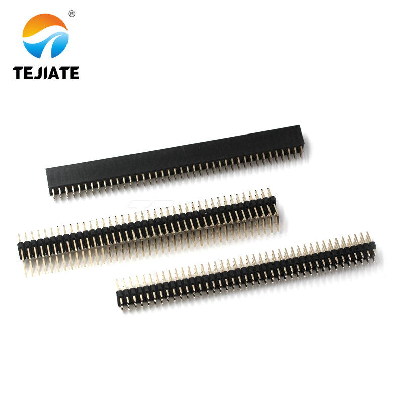 Male Female Header Pin - 1 adet 2.54 3*40 üç sıralı