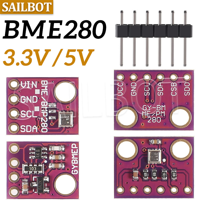 Bme280 Humidity Sensor - BME280 5V 3.3V Dijital Sensör Sıcaklık