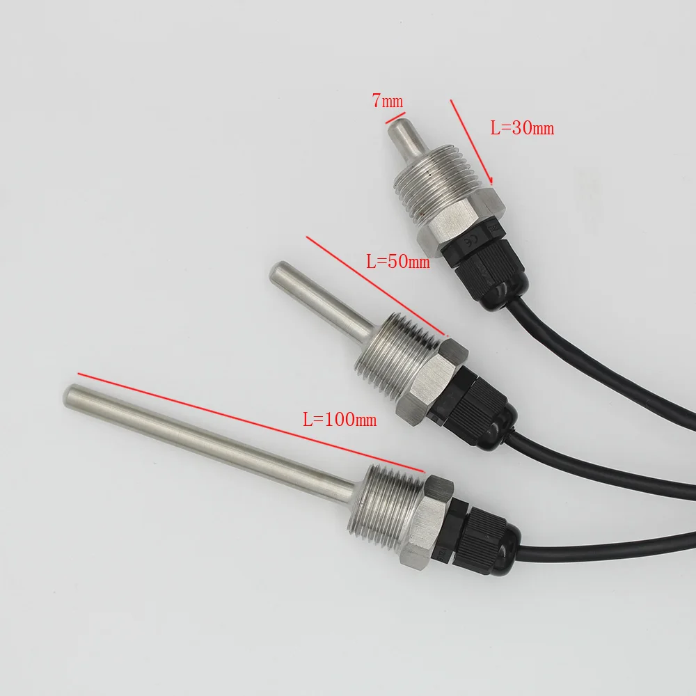 Ds18B20 Temperature Sensor - 1x DS18B20 Dijital Sıcaklık Sensörü G1/2