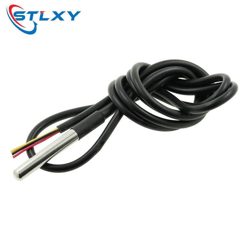 Ds18B20 Temperature Sensor - 5 Adet DS1820 Paslanmaz çelik paket