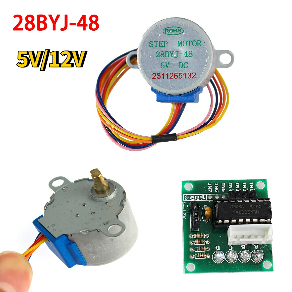 Arduino Diy Electronics - 28BYJ-48 Step Motor Kiti 5V/12V 4