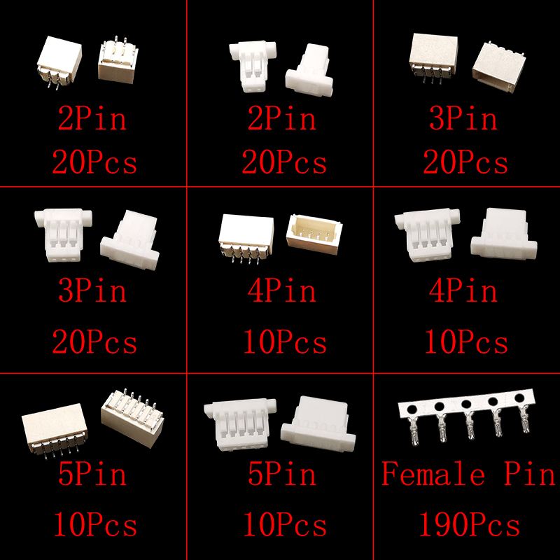 60 takım/kutu JST SH 1.0mm Pit - Male Female Header Pin incelemesi ve fiyatı