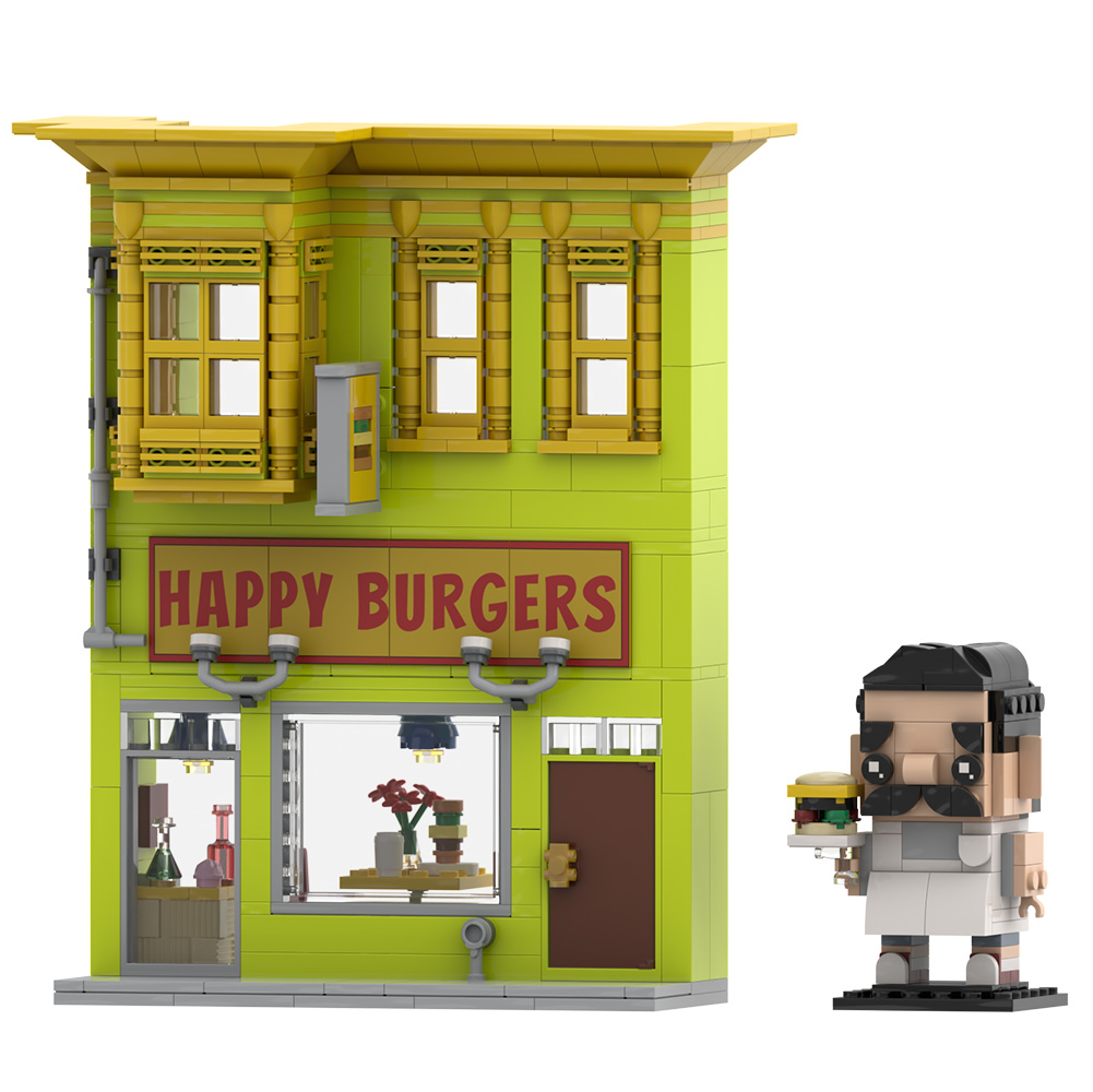 Gobricks MOC Bobs Burger Yapı  - Diy Electronics Shop incelemesi ve fiyatı