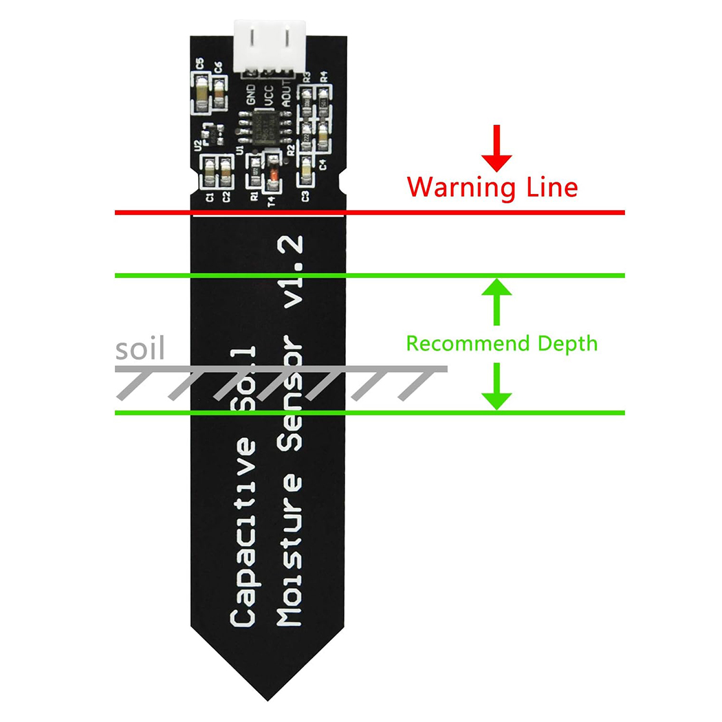 Kapasitif Toprak Nem Sensörü M - Arduino Diy Electronics incelemesi ve fiyatı