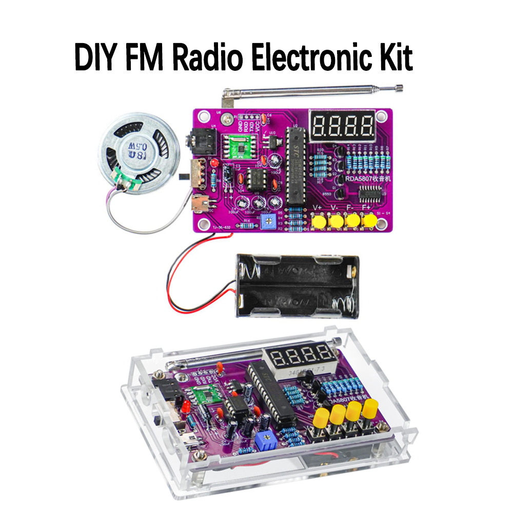DIY FM Radyo Elektronik Kiti 8 - Diy Projects With Electronics incelemesi ve fiyatı