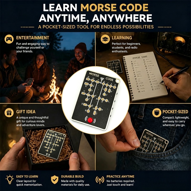 Morse Kodu Eğitim Kartı Pro Le - Diy Electronics Projects For Adults incelemesi ve fiyatı