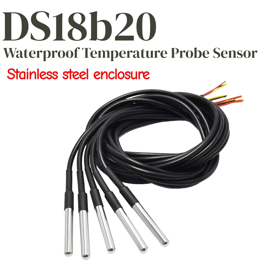 1/5 adet DS18b20 Sıcaklık Prob - Ds18B20 Temperature Sensor incelemesi ve fiyatı
