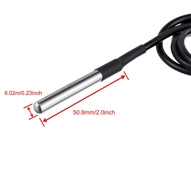 DS18B20 Paslanmaz Çelik Paket  - Ds18B20 Temperature Sensor incelemesi ve fiyatı