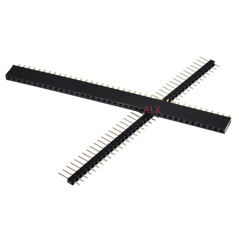 5/10 adet 2.54mm 40 Pin 1x40 2 - Male Female Header Pin incelemesi ve fiyatı