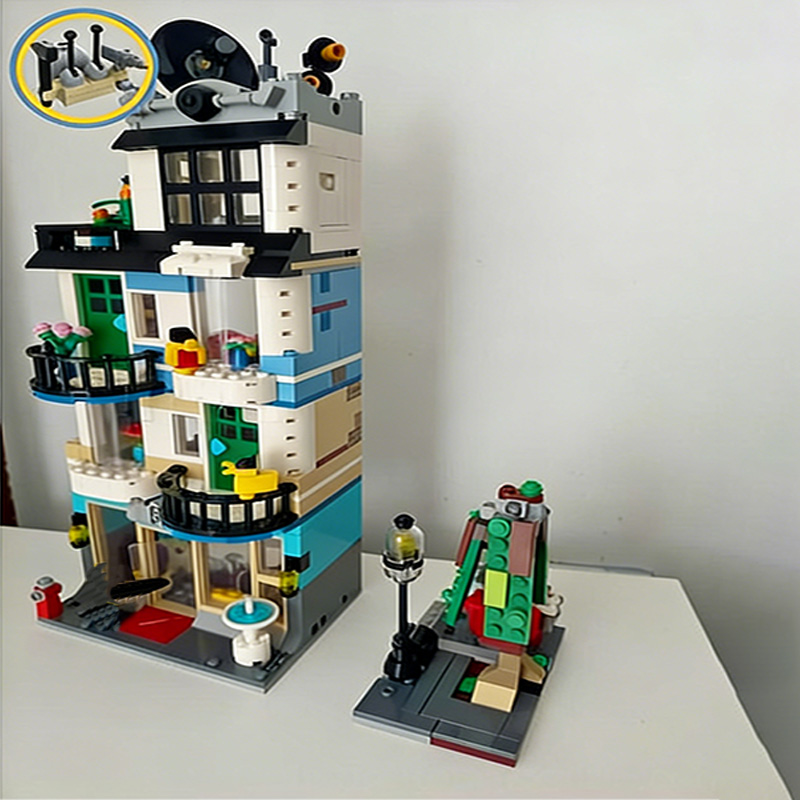 856 Parça Modüler Bina Apartma - Diy Electronics Shop incelemesi ve fiyatı