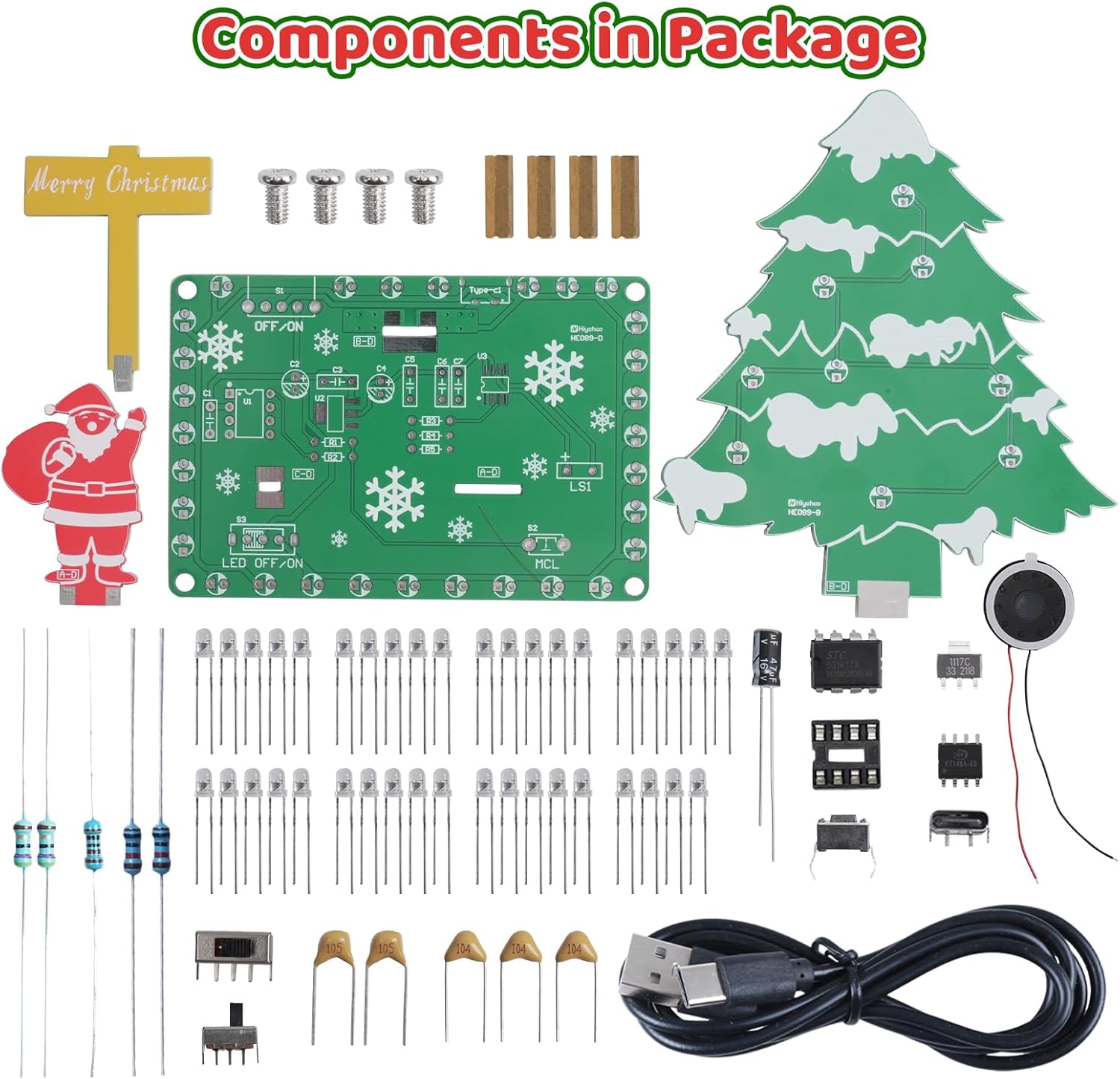 Müzikal Noel Ağacı Lehimleme S - Diy Electronics Projects For Adults incelemesi ve fiyatı