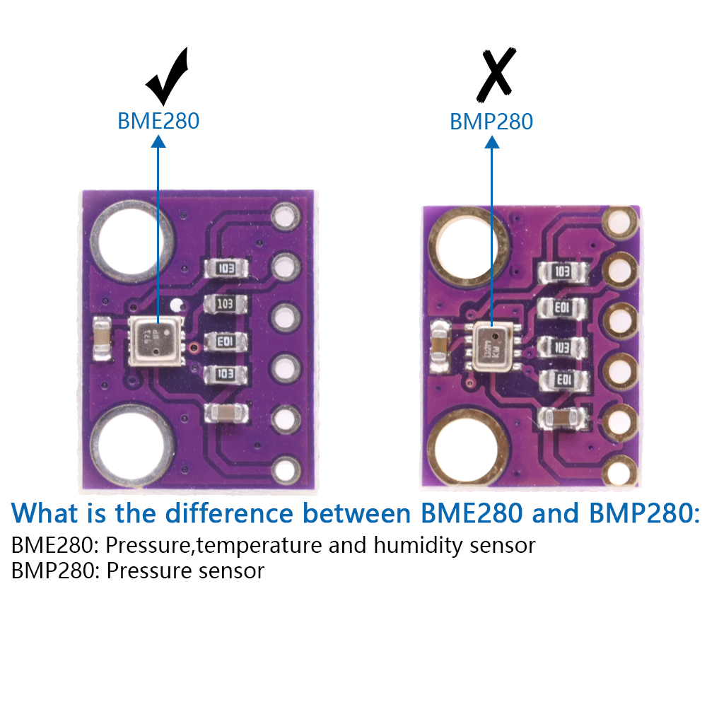 3in1 BME280 3.3V BMP280 5V Dij - Bme280 Humidity Sensor incelemesi ve fiyatı