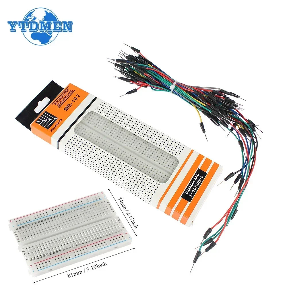 MB-102 Breadboard 400 830 Nokt - Arduino Diy Electronics incelemesi ve fiyatı