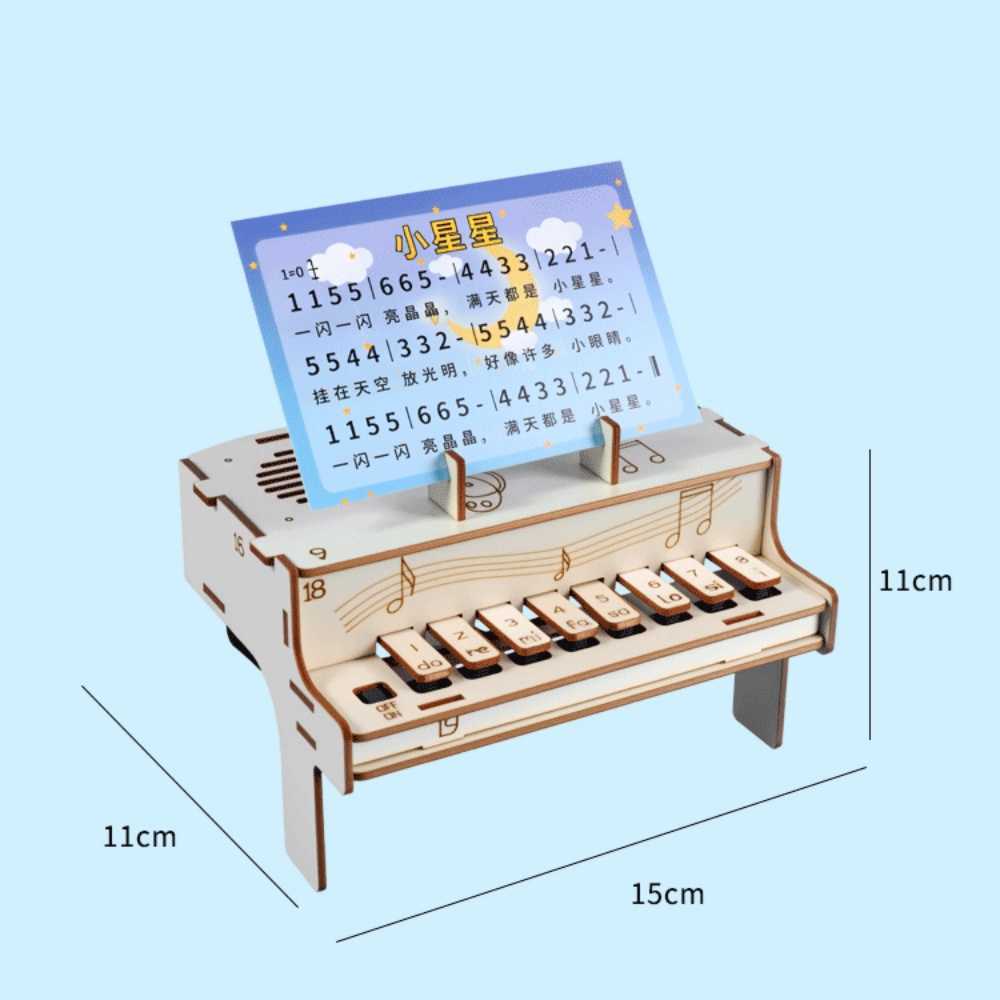 DIY Ahşap Elektronik Piyano Mo - Diy Electronics Projects For Adults incelemesi ve fiyatı