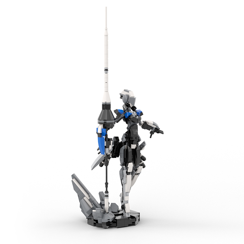 MOC Mech Kadın Robot Lancer Va - Diy Electronics Pdf incelemesi ve fiyatı