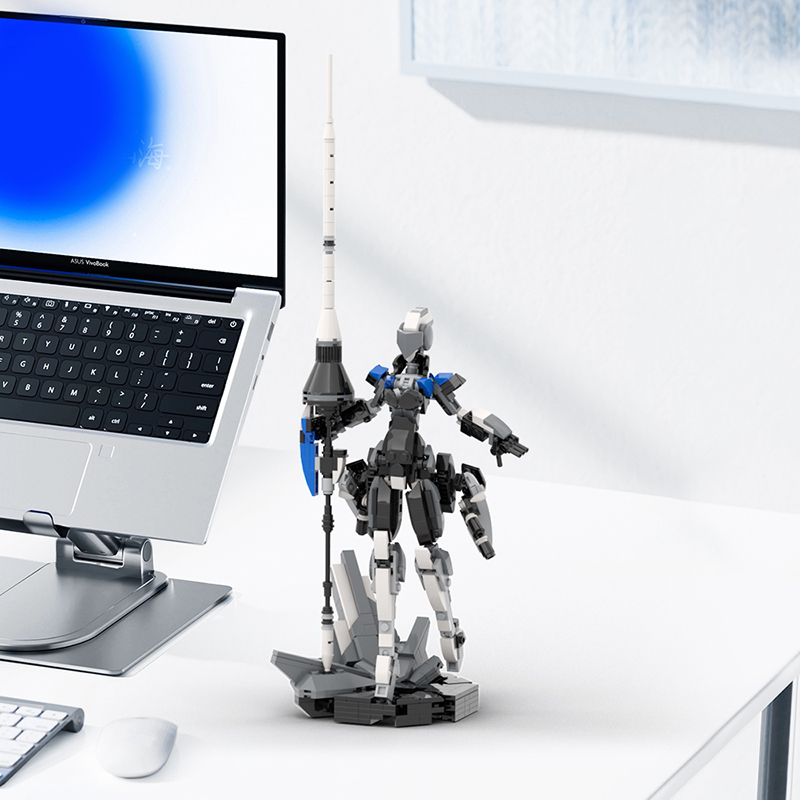 MOC Mech Kadın Robot Lancer Va - Diy Electronics Pdf incelemesi ve fiyatı