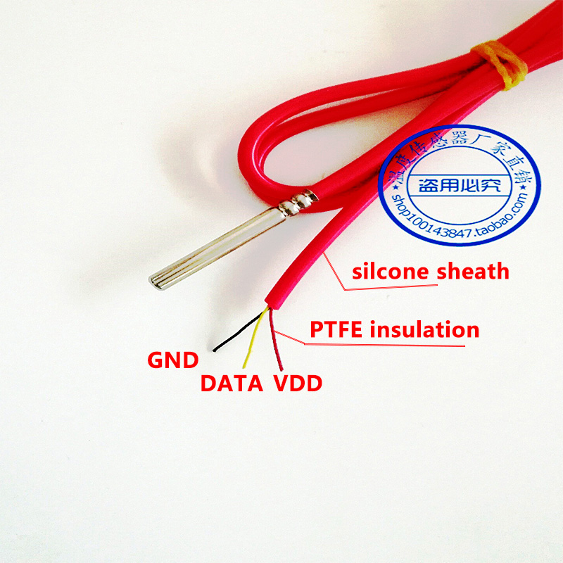 DS18B20 Su Geçirmez Dijital Sı - Ds18B20 Temperature Sensor incelemesi ve fiyatı